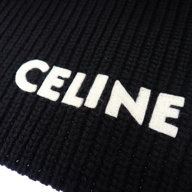 セリーヌ CELINE ニット 2AC35423P.38NO マフラー ウール ブラック