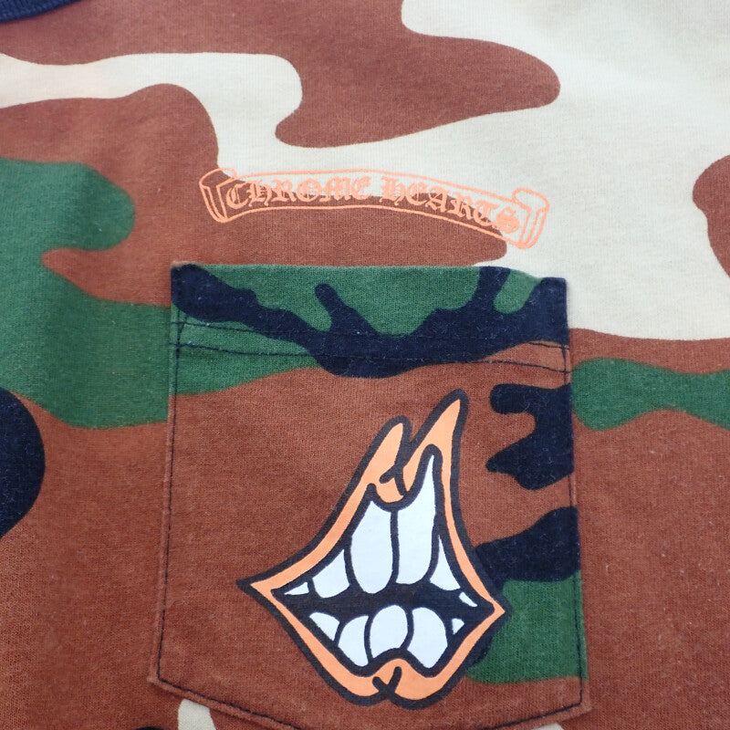 CHROME HEARTS × MATTY BOY カモフラージュTシャツXL クロムハーツ CHROME HEARTS マッティボーイ プロコーション カモフラ