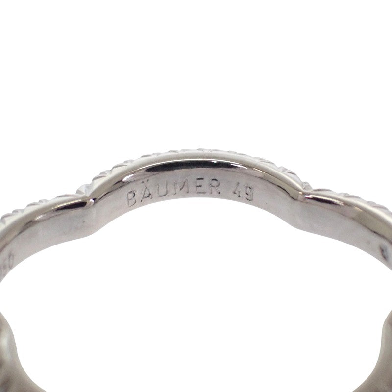 シャネル CHANEL カメリア フル エタニティ 6.5号 J3211 リング K18ホワイトゴールド ダイヤモンド レディース【中古】【Aランク】