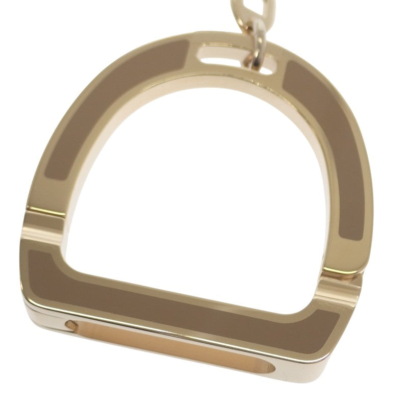 エルメス HERMES イデアル グローブホルダー H241040G4B その他アクセサリー ラッカーメタル ゴールド ビスキュイ レディース【中古】【SAランク】