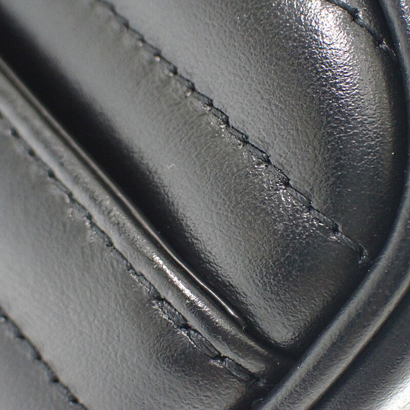 サンローラン SAINT LAURENT ルーミニ 748849DV7071000 ショルダーバッグ カーフ ブラック ゴールド金具 レディース【中古】【Aランク】