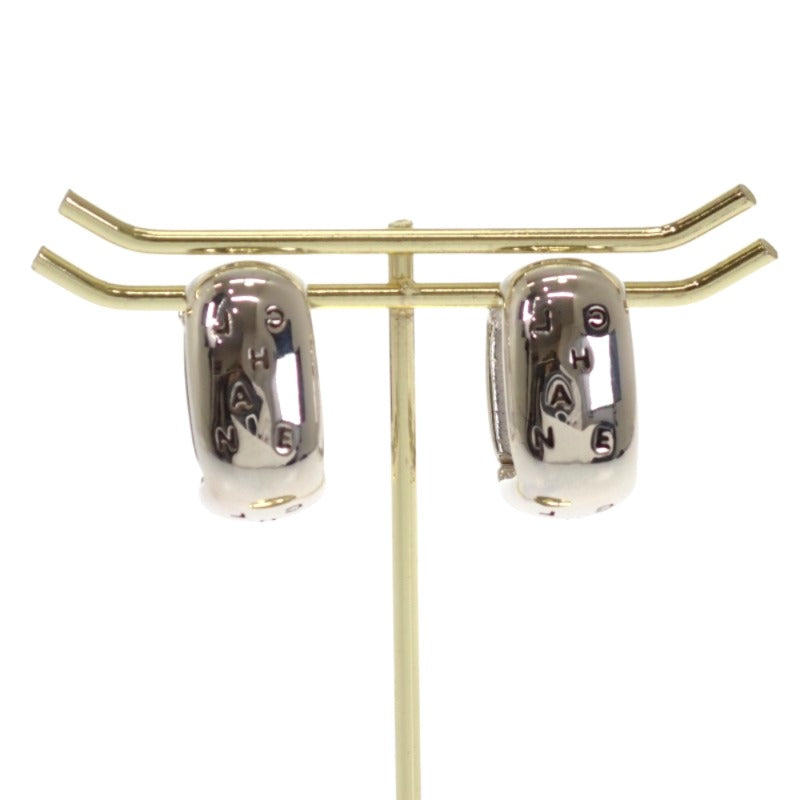 シャネル CHANEL ロゴ ピアス シルバー925 レディース【中古】【Aランク】