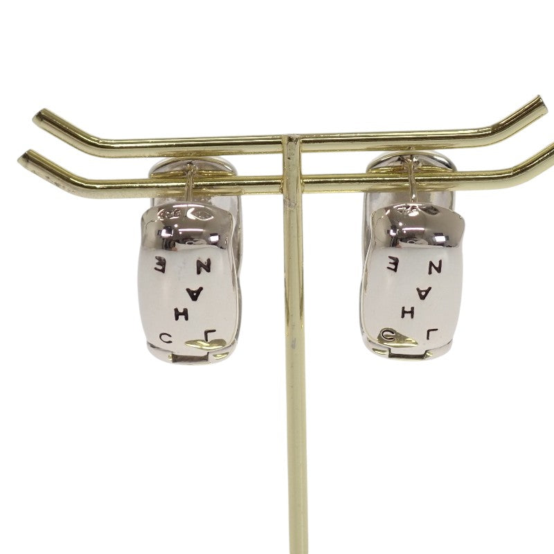 シャネル CHANEL ロゴ ピアス シルバー925 レディース【中古】【Aランク】