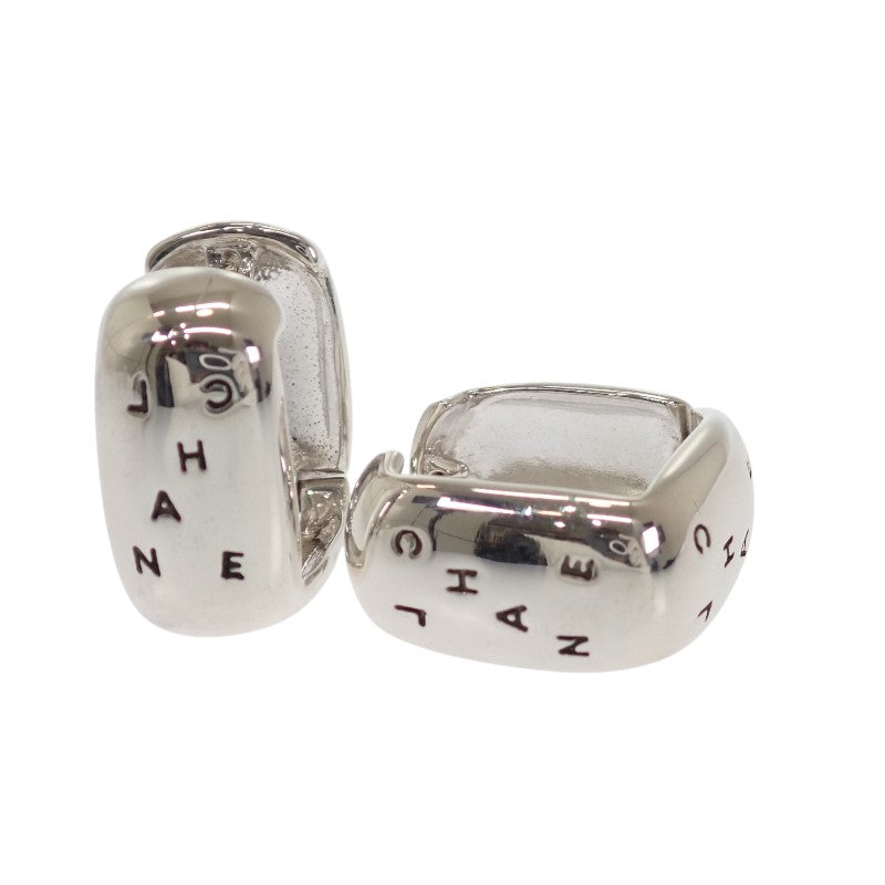 シャネル CHANEL ロゴ ピアス シルバー925 レディース【中古】【Aランク】