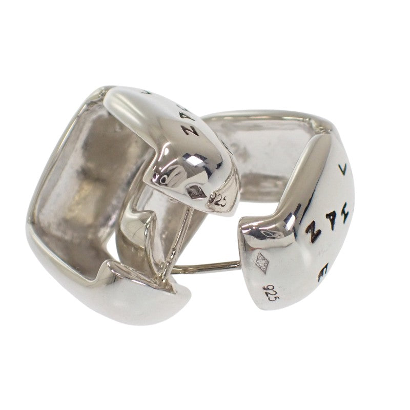 シャネル CHANEL ロゴ ピアス シルバー925 レディース【中古】【Aランク】