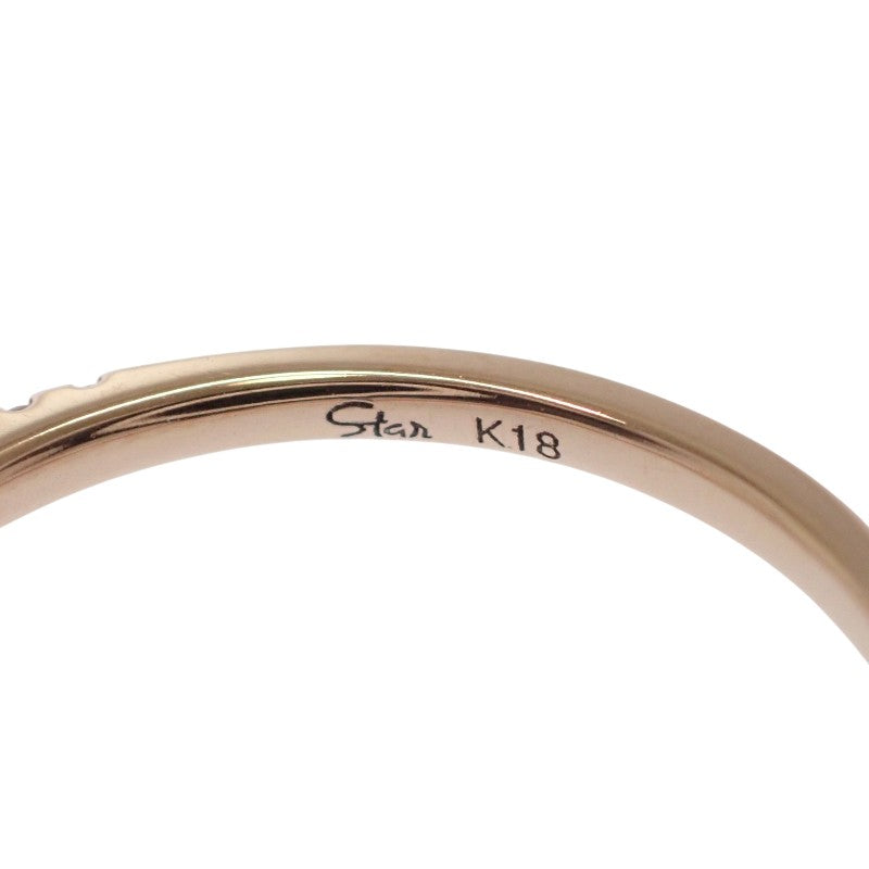 スタージュエリー STAR JEWELRY K18 ハーフ エタニティ 9号 2ZR1580