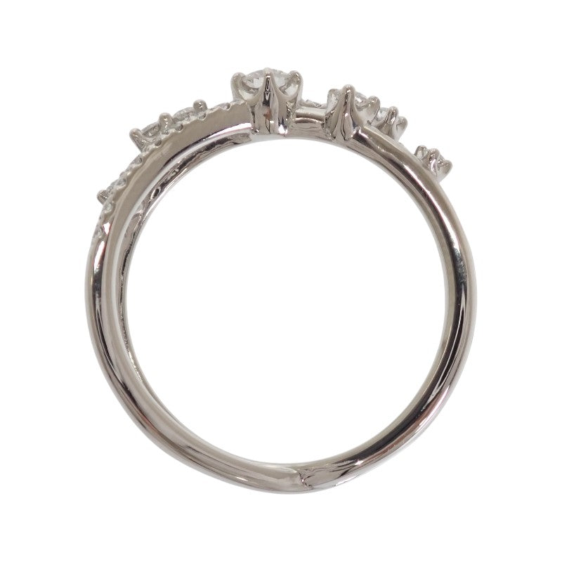スタージュエリー STAR JEWELRY クロスライン 9号 リング Pt950