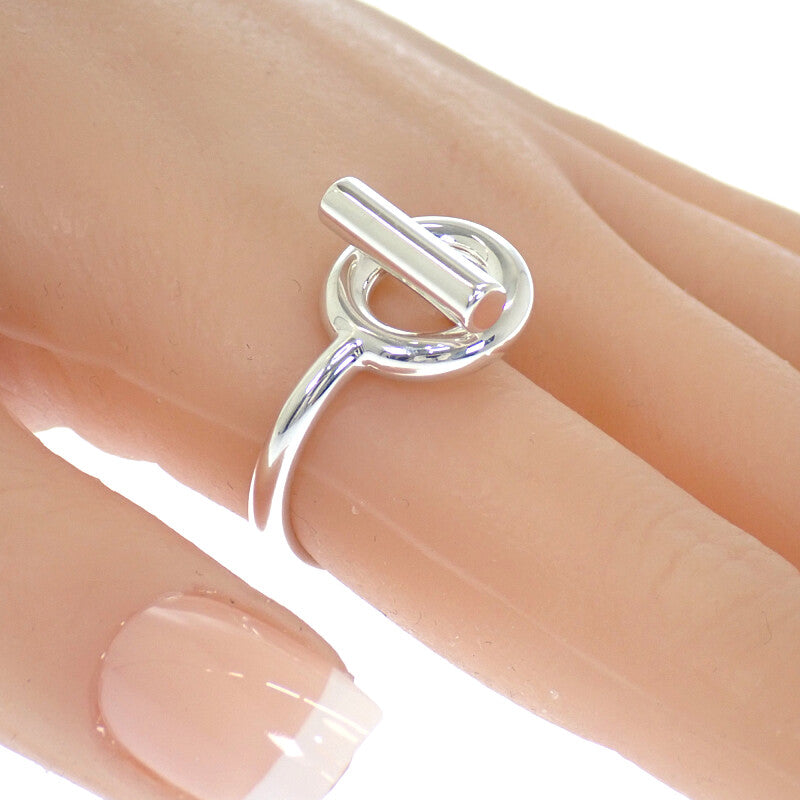 エルメス HERMES エシャペMM シェーヌダンクル 15.5号 H103658B 00056 リング シルバー925 56 メンズ レディース【中古】【Aランク】