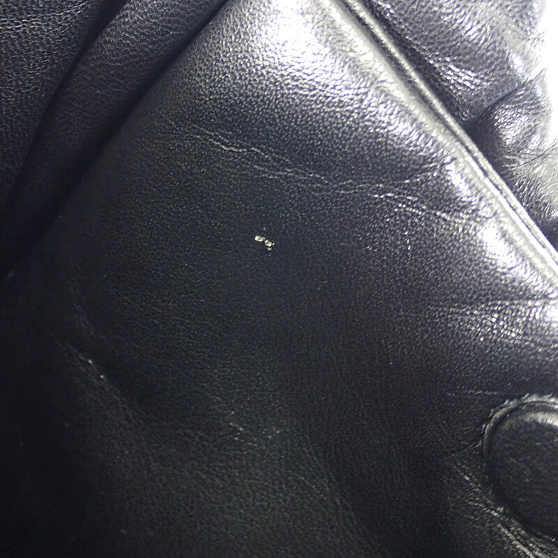 プラダ PRADA パデットミニ 1BA359 ハンドバッグ レザー ブラック シルバー金具 レディース【中古】【ABランク】