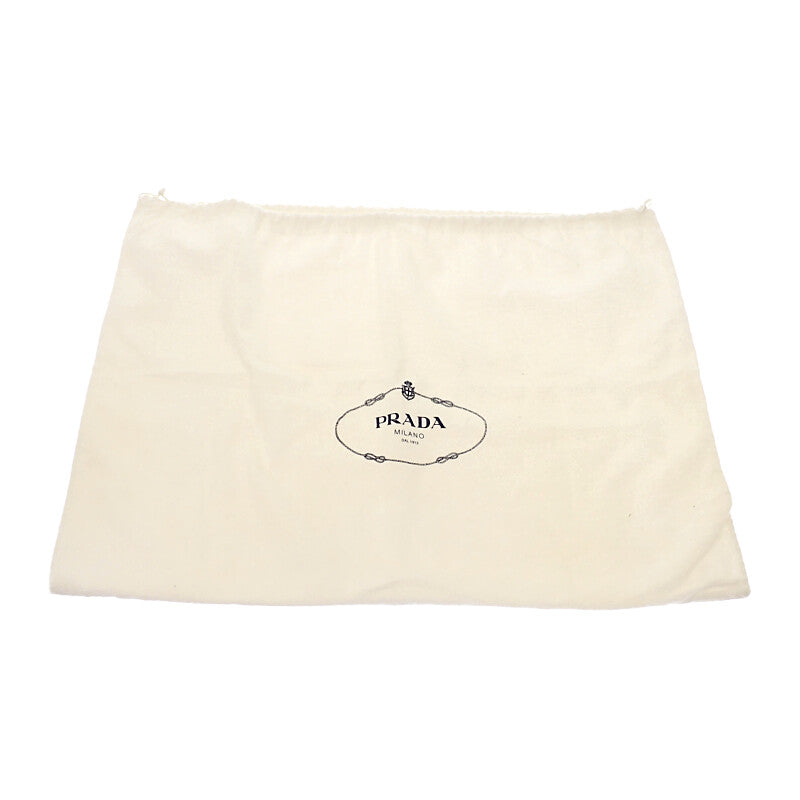 プラダ PRADA パデットミニ 1BA359 ハンドバッグ レザー ブラック シルバー金具 レディース【中古】【ABランク】