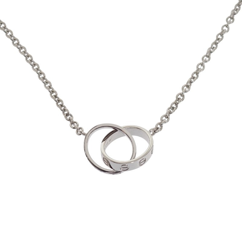 カルティエ CARTIER LOVE ベビーラブ B7212500 ネックレス K18ホワイト