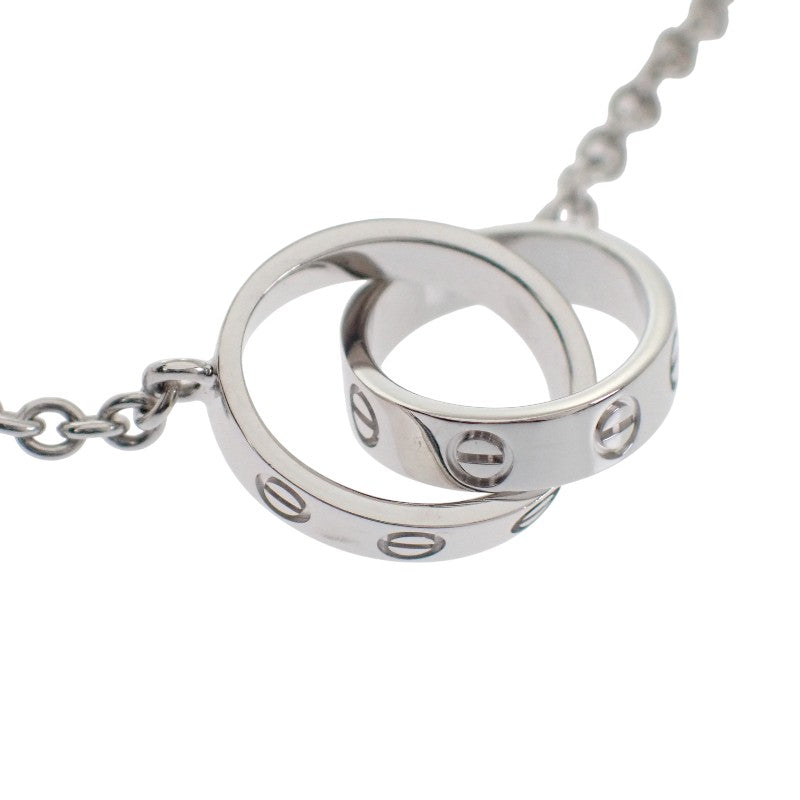 カルティエ CARTIER LOVE ベビーラブ B7212500 ネックレス K18ホワイトゴールド レディース【中古】【Aランク】