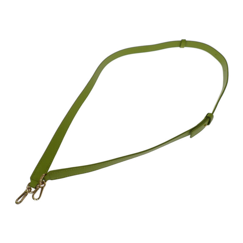 ロエベ LOEWE フラメンコクラッチ ミディアム A411FC1XBF 2WAYバッグ ショルダーバッグ カーフ ライムイエロー レディース【中古】【Aランク】