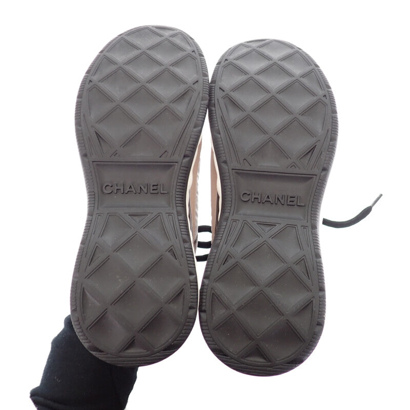 シャネル CHANEL ココマーク G39982_Y56536_K5852 スニーカー カーフ