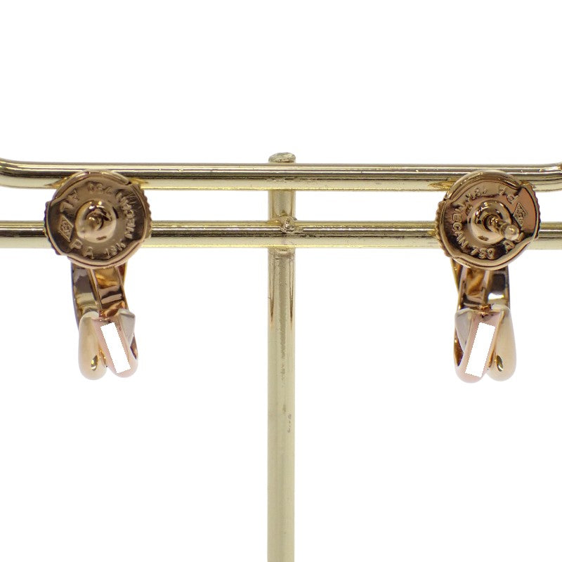 カルティエ CARTIER トリニティ イヤリング 旧型 B8017100 ピアス K18イエローゴールド K18ピンクゴールド K18ホワイトゴールド レディース【中古】【Aランク】