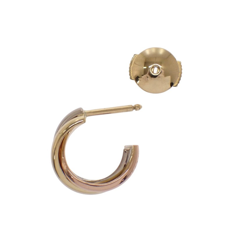 カルティエ CARTIER トリニティ イヤリング 旧型 B8017100 ピアス K18イエローゴールド K18ピンクゴールド K18ホワイトゴールド レディース【中古】【Aランク】