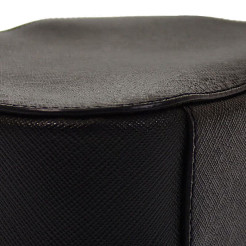 プラダ PRADA ODETTE オデット 1BH123 ショルダーバッグ 2WAYバッグ サフィアーノ NERO ブラック レディース【中古】【ABランク】