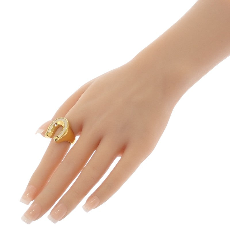 エルメス HERMES ジョケット ラージモデル 13号 H500431FC1053 リング GP ゴールド クレ レディース【中古】【Aランク】