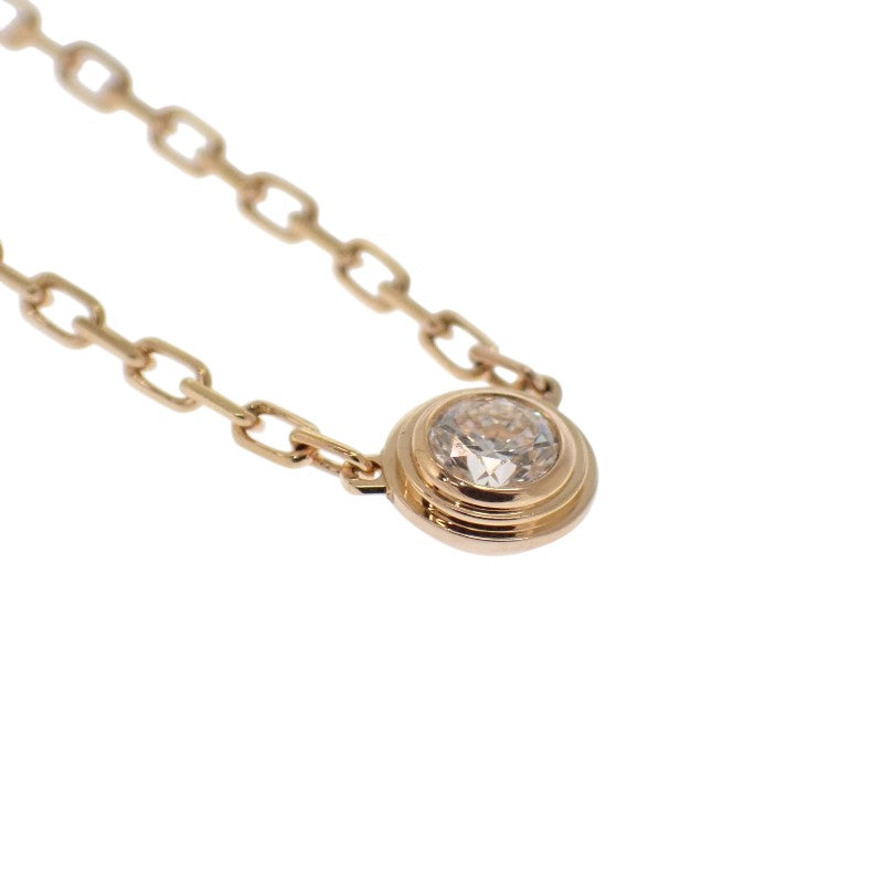 カルティエ CARTIER ダムールスモールモデル B7215700 ネックレス K18ピンクゴールド ダイヤモンド レディース【中古】【Aランク】