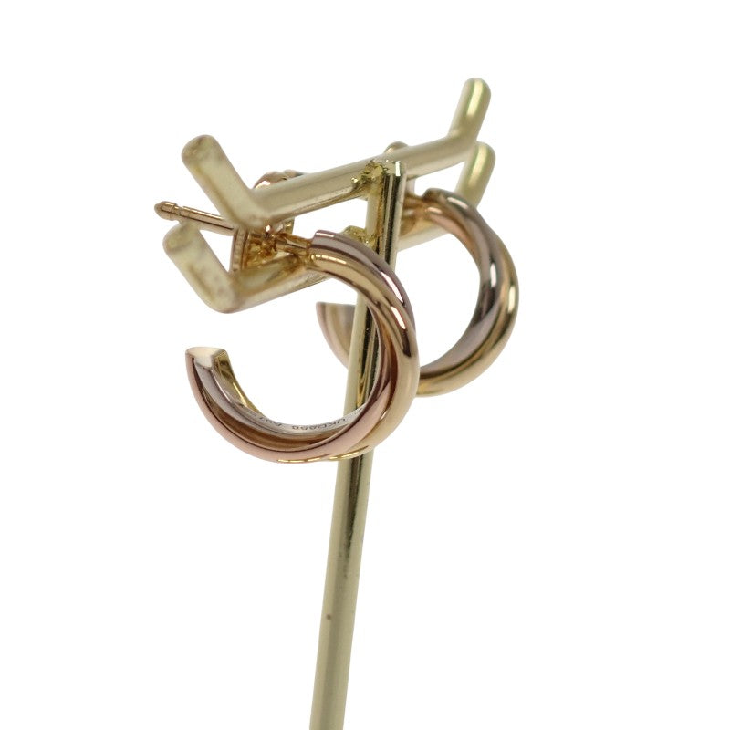 カルティエ CARTIER トリニティ B8301540 ピアス K18イエローゴールド K18ピンクゴールド K18ホワイトゴールド レディース【中古】【Aランク】