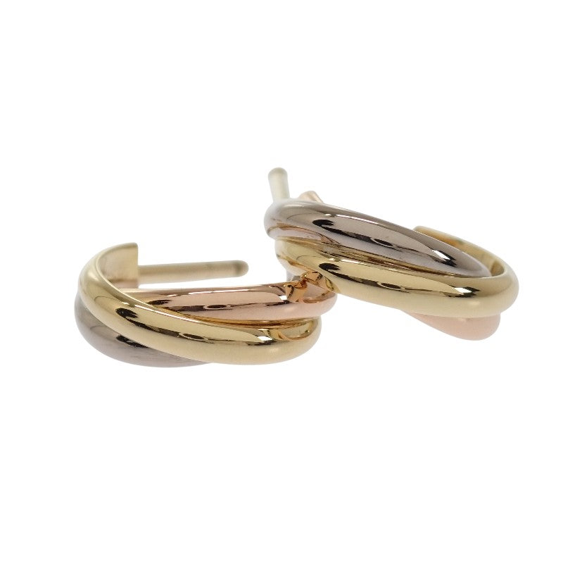 カルティエ CARTIER トリニティ B8301540 ピアス K18イエローゴールド