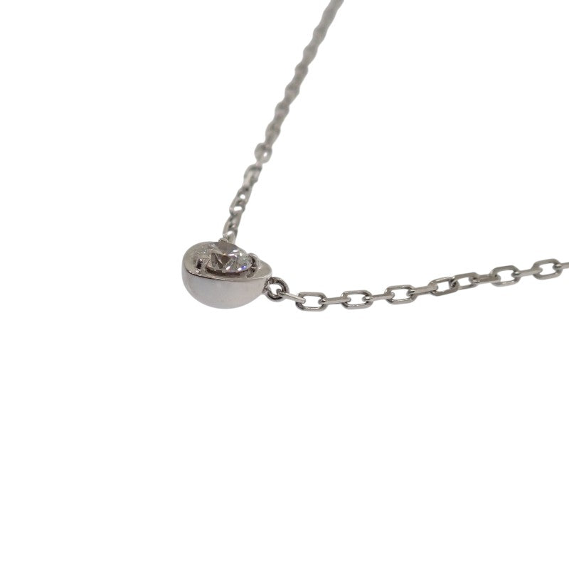 カルティエ CARTIER ディアマンレジェ ハート B7059300 ネックレス K18ホワイトゴールド ダイヤモンド レディース【中古】【Aランク】