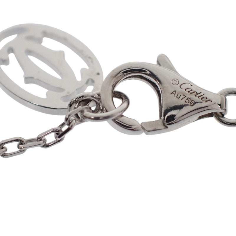 カルティエ CARTIER ディアマンレジェ ハート B7059300 ネックレス K18ホワイトゴールド ダイヤモンド レディース【中古】【Aランク】