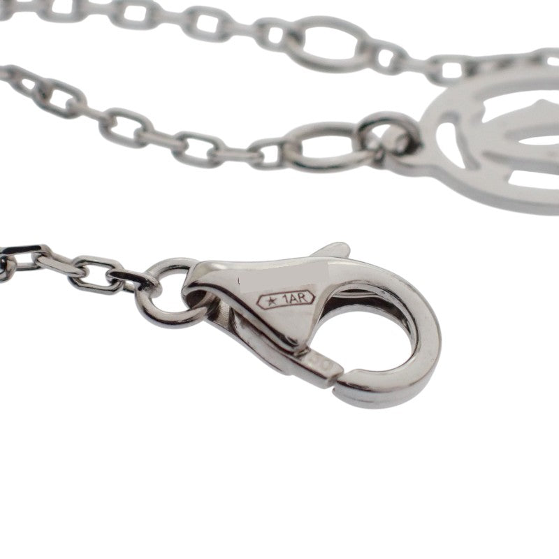 カルティエ CARTIER ディアマンレジェ ハート B7059300 ネックレス K18ホワイトゴールド ダイヤモンド レディース【中古】【Aランク】