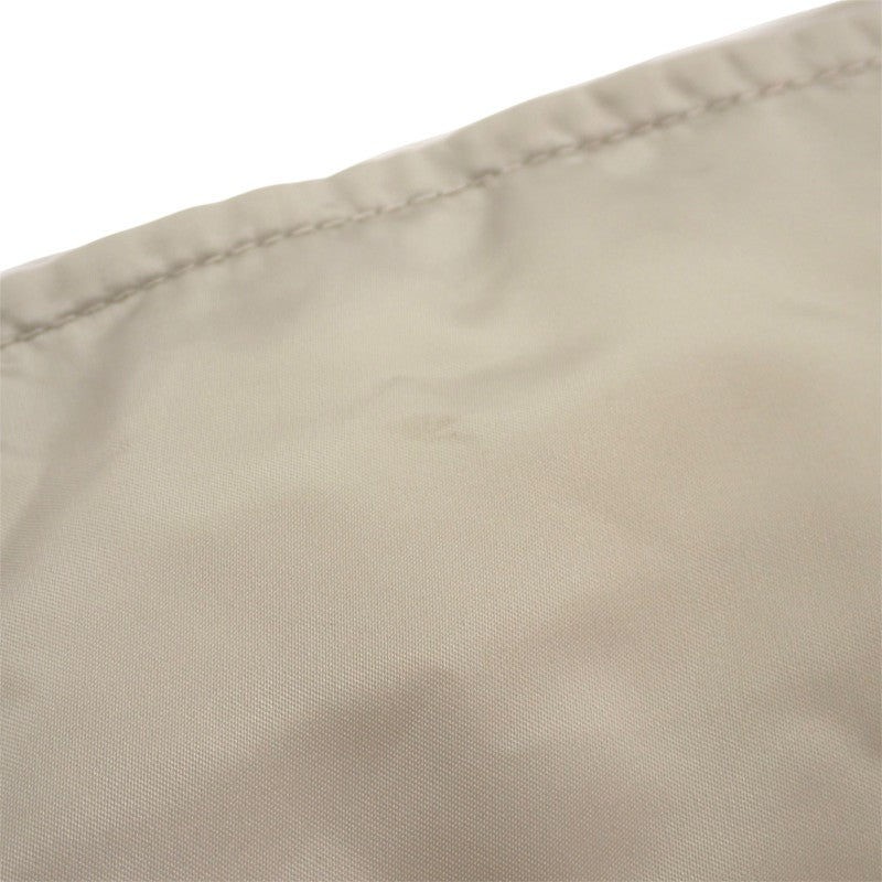 モンクレール MONCLER COUA ショートダウン ノーカラー H20931A0009559685 ダウンジャケット ナイロン ベージュ系 00 レディース【中古】【ABランク】