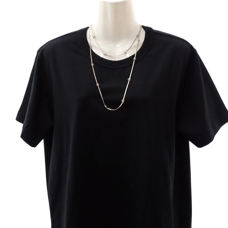 シャネル CHANEL ココマーク ロングネックレス ネックレス メタル シルバー レディース メンズ【中古】【Aランク】