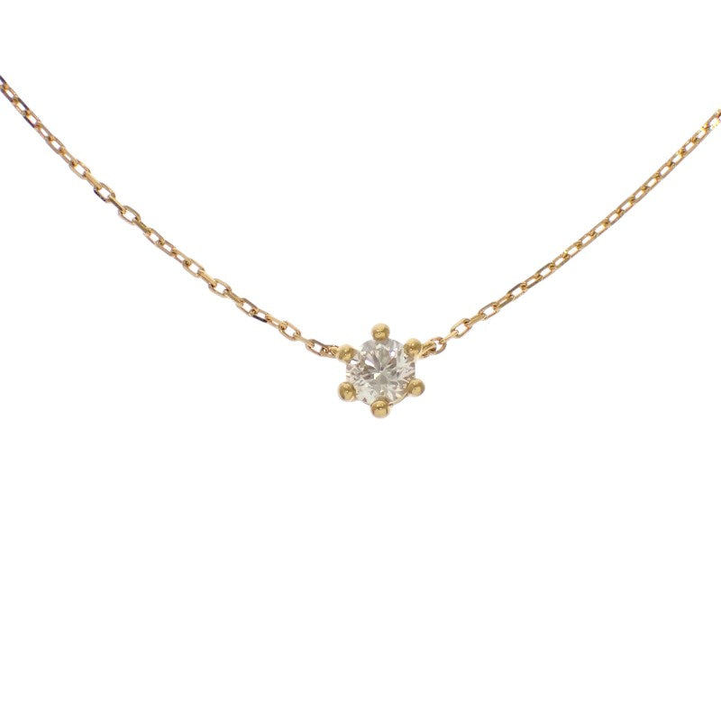 アーカー AHKAH エンブレイスダイヤモンド AB1454010100 ネックレス K18イエローゴールド ダイヤモンド レディース【中古】【Aランク】