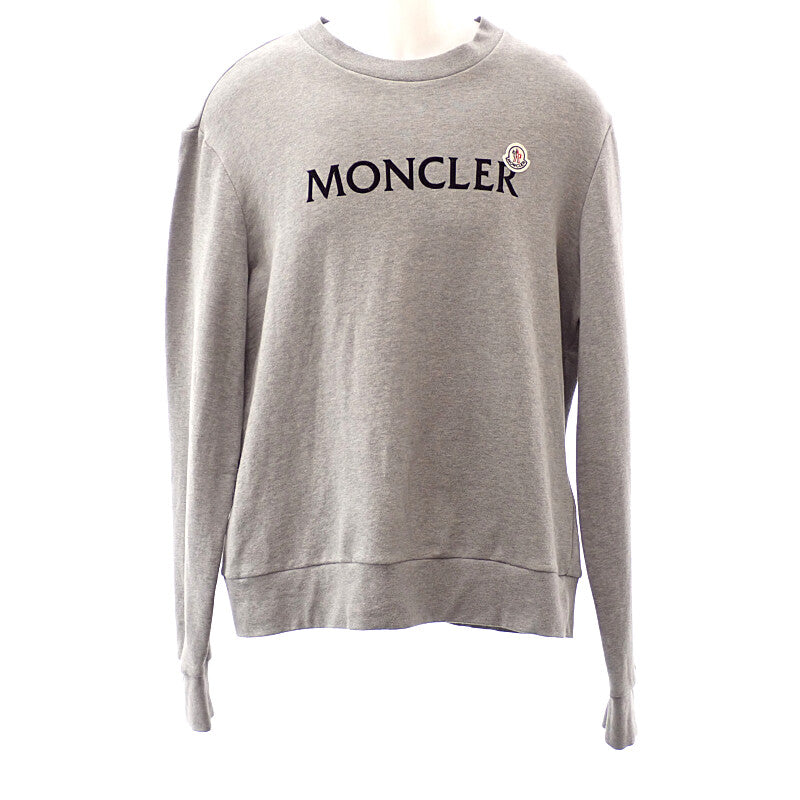 【並行輸入品】モンクレール MONCLER シャツ トレーナー XXL G20918G00023_809KR スウェット コットン グレー メンズ【中古】【Aランク】