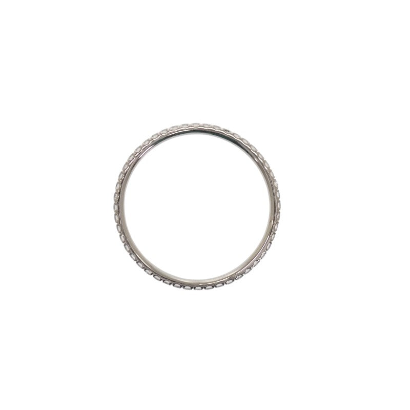 ハリーウィンストン HARRY WINSTON マイクロパヴェ バンドリング スモール 8.5号 WBDPRDPAMIC リング Pt950プラチナ ダイヤモンド レディース【中古】【Aランク】