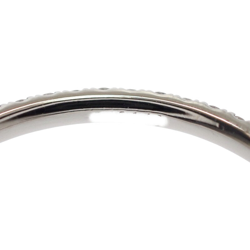 ハリーウィンストン HARRY WINSTON マイクロパヴェ バンドリング スモール 8.5号 WBDPRDPAMIC リング Pt950プラチナ ダイヤモンド レディース【中古】【Aランク】