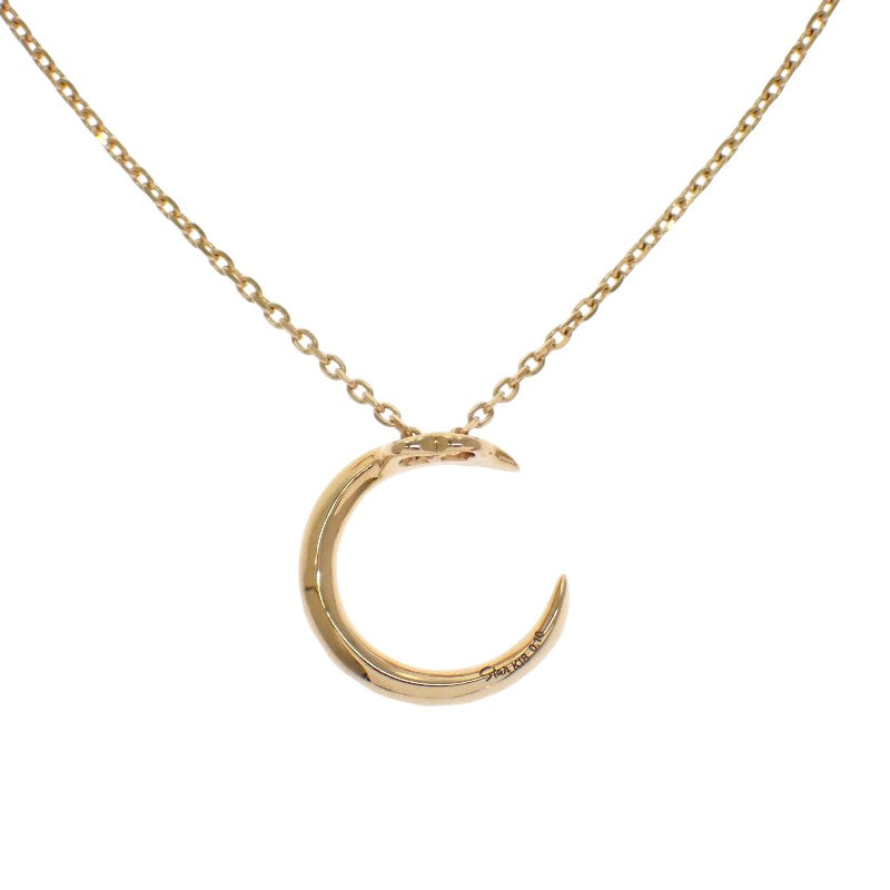 スタージュエリー STAR JEWELRY ムーン ネックレス K18イエロー