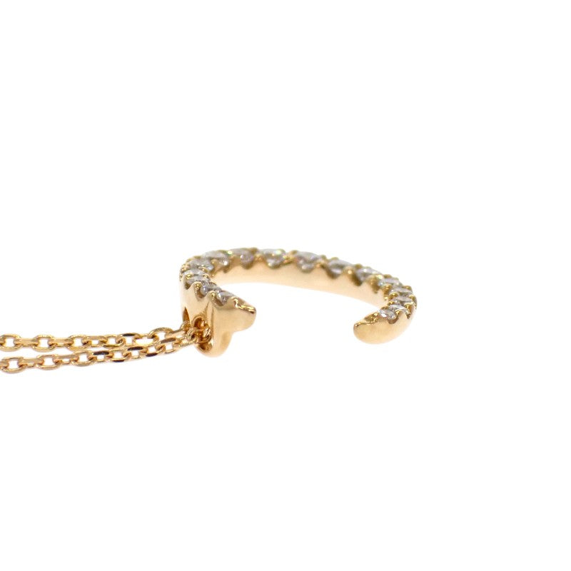 スタージュエリー STAR JEWELRY ムーン ネックレス K18イエロー