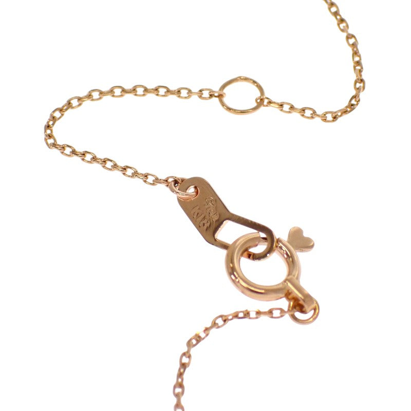 美品　STAR JEWELRY K18 ピンクゴールド ダイヤモンドネックレス スタージュエリー STAR JEWELRY ネックレス K18ピンクゴールド