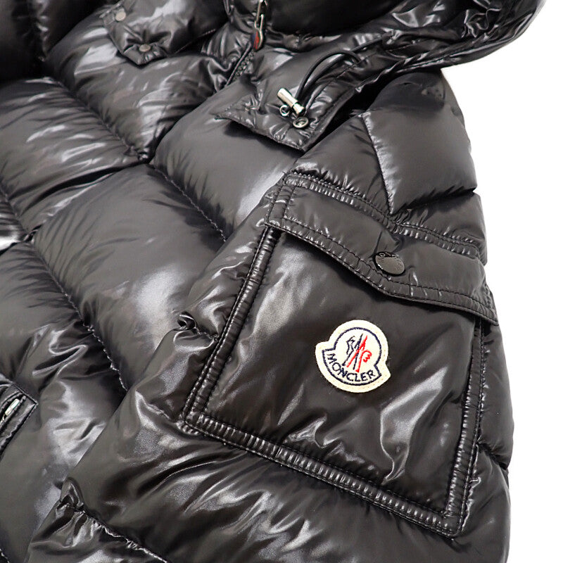 モンクレール MONCLER MAYA サイズ4 B20914036605_68950 ダウンジャケット ナイロン ブラック メンズ【中古】【ABランク】 モンクレール MONCLER MAYA 4 B20914036605_68950 ダウンジャケット