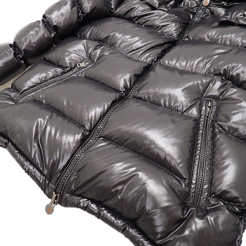 モンクレール MONCLER MAYA 4 B20914036605_68950 ダウンジャケット ナイロン ブラック メンズ【中古】【ABランク】
