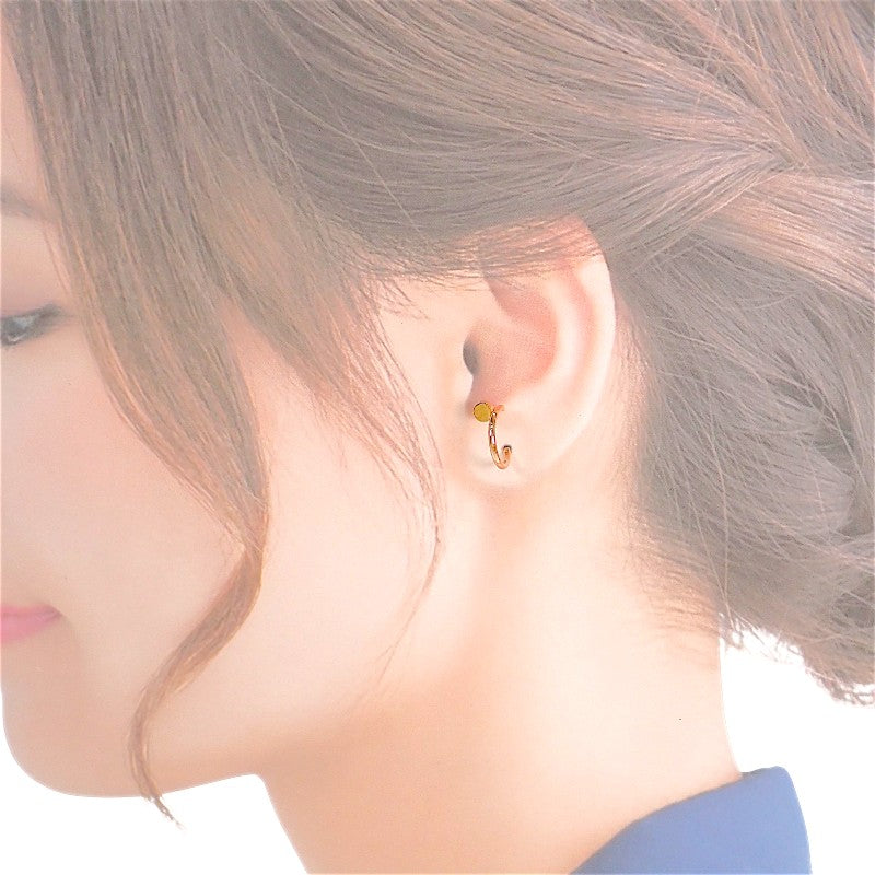 カルティエ CARTIER ジュスト アン クル シングル ミニモデル B8301491 ピアス K18ピンクゴールド レディース メンズ【中古】【Aランク】