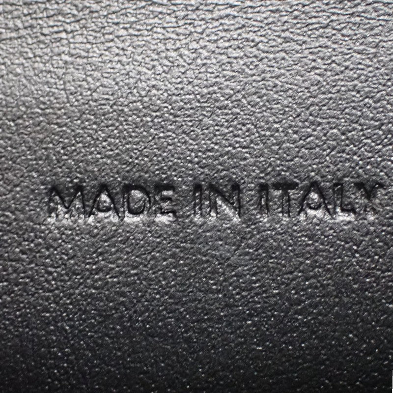 セリーヌ CELINE トリオンフフラップ付き ロングカードホルダー 10P073DPV.38NO コインケース カーフ ブラック ゴールド金具 レディース【中古】【Aランク】