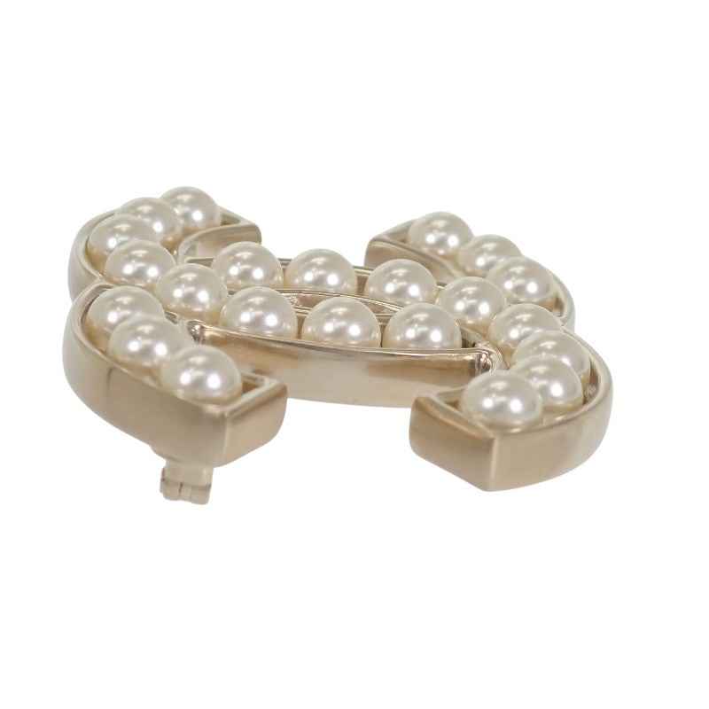 シャネル CHANEL ココマーク パールブローチ A64978 B14357 ブローチ