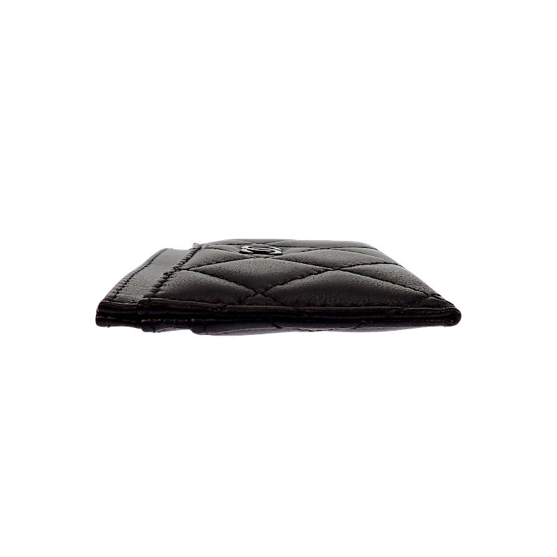 シャネル CHANEL クラシック AP0213 カードケース ラムスキン ブラック レディース メンズ【中古】【Aランク】
