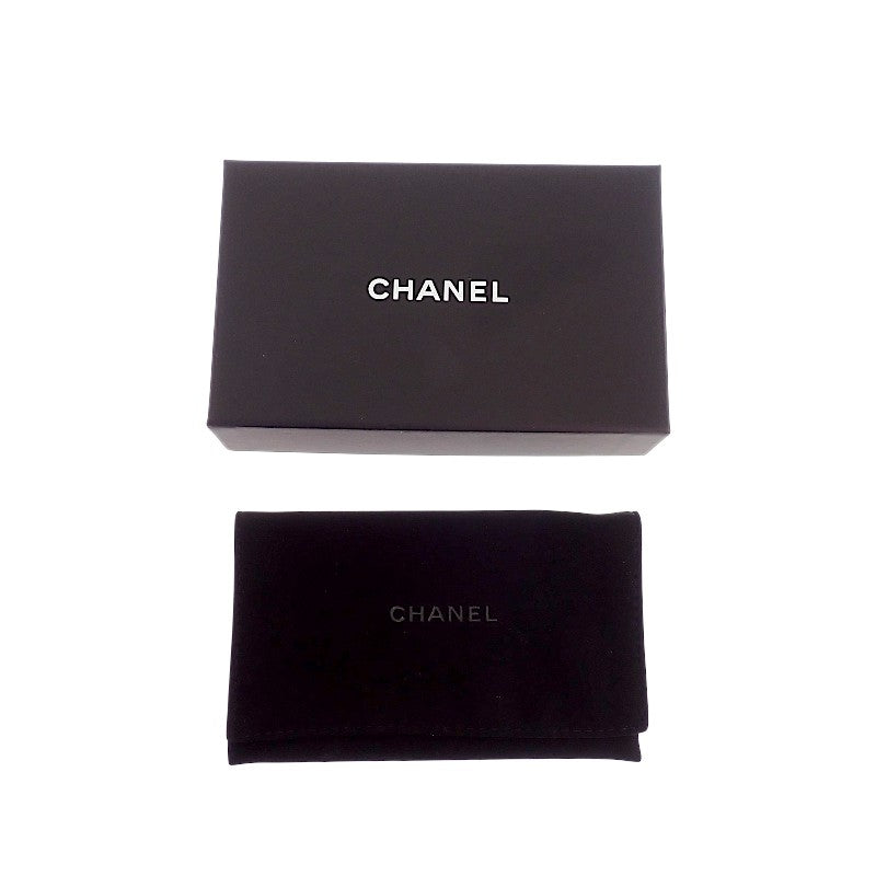 シャネル CHANEL クラシック AP0213 カードケース ラムスキン ブラック レディース メンズ【中古】【Aランク】
