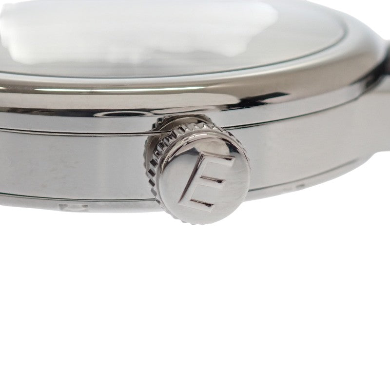 EBERHARD エベラール トラベルセトロ ヴィトレ 21120.18 CP 腕時計 ステンレススチール 手巻き ブラック文字盤 メンズ【中古】【Aランク】