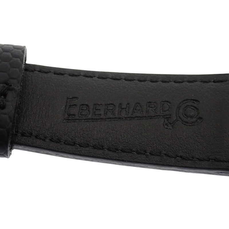 EBERHARD エベラール トラベルセトロ ヴィトレ 21120.18 CP 腕時計 ステンレススチール 手巻き ブラック文字盤 メンズ【中古】【Aランク】