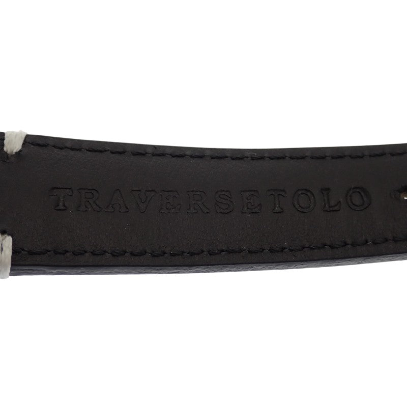 EBERHARD エベラール トラベルセトロ ヴィトレ 21120.18 CP 腕時計 ステンレススチール 手巻き ブラック文字盤 メンズ【中古】【Aランク】