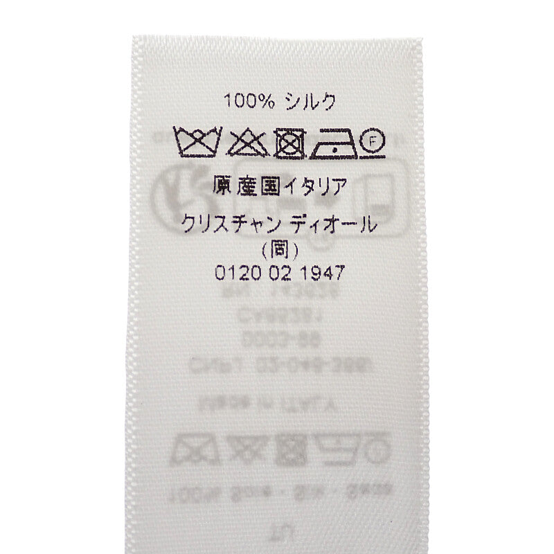 ディオール Dior ミッツァ Night of Dreams 55NOD108I609 スカーフ シルク ホワイト ネイビー レディース【中古】【Aランク】