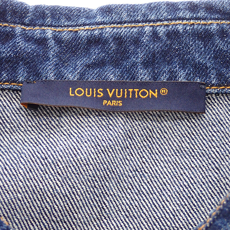 ルイヴィトン LOUIS VUITTON デニムショートスリーブシャツ