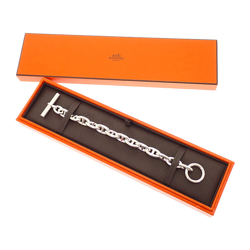エルメス HERMES シェーヌダンクルGM 13コマ H101672B ブレスレット シルバー925 レディース メンズ ユニセックス【中古】【Aランク】